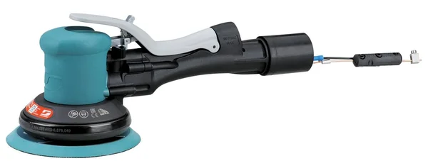 Dynabrade Dual-Grip Random Orbital Sander - 6 in (152 mm) Dia., Central Vacuum for ESD - 58603