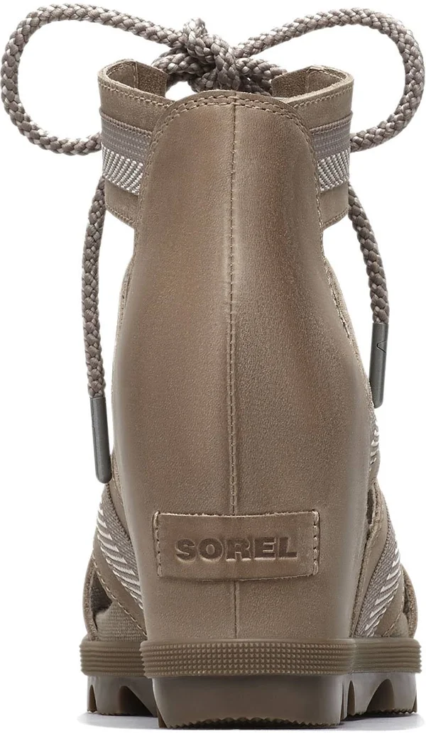Sorel Women's Joanie II Lace Ash Brown Sandal 8.5