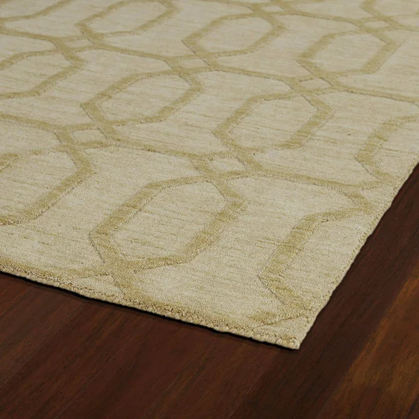 Kaleen Imprints Modern Rug Yellow 5& x 8&