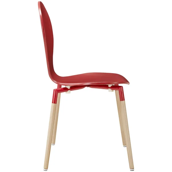 Modway Path Dining Chair - Set of 4 - Red