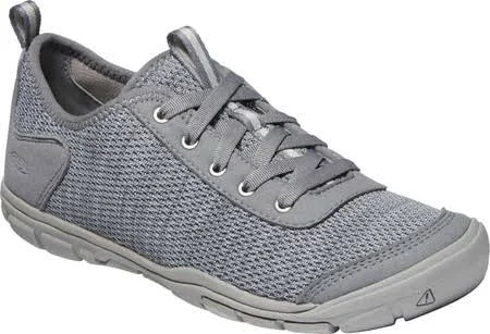 Women's Keen Hush Knit CNX Shoes - Steel Grey-Drizzle in Size 6.5