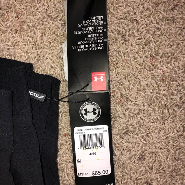 Under Armour Men's Tech Pants 4230 Black