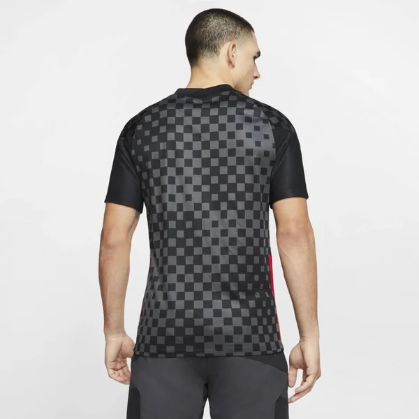Nike Croatia 2020 Stadium Away Men's Soccer Jersey in Black, Size: Xs, CD0694-060