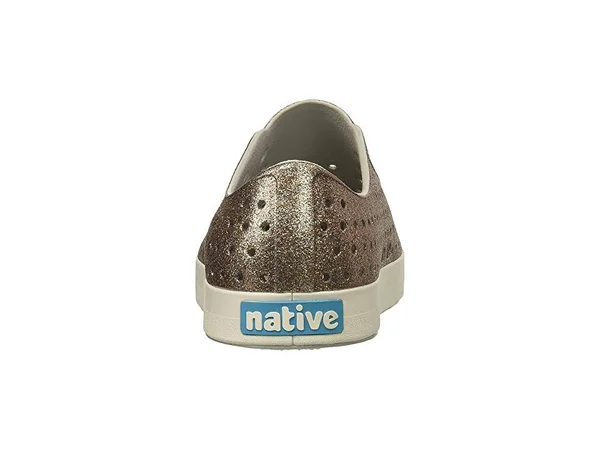 Native Shoes Women's Jefferson Bling - Metal Bling - Shell White - 9