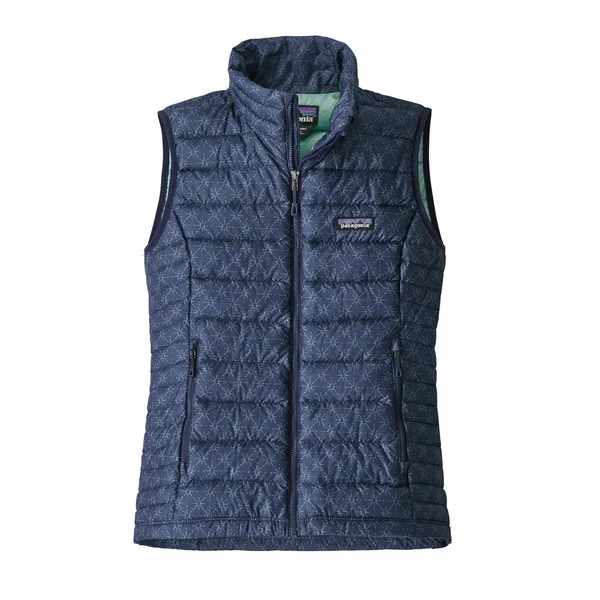 Patagonia Down Sweater Vest - Women's Solar Pow/Beryl Green - L