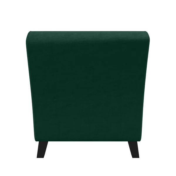 Cara Snuggler Chaise Velvet Emerald Green - Handy Living