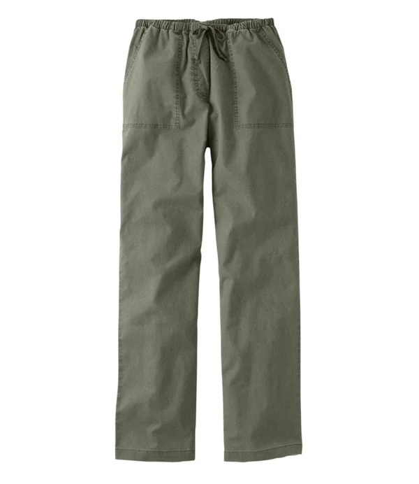 Women's Original Sunwashed Canvas Pants Green 3X - L.L.Bean
