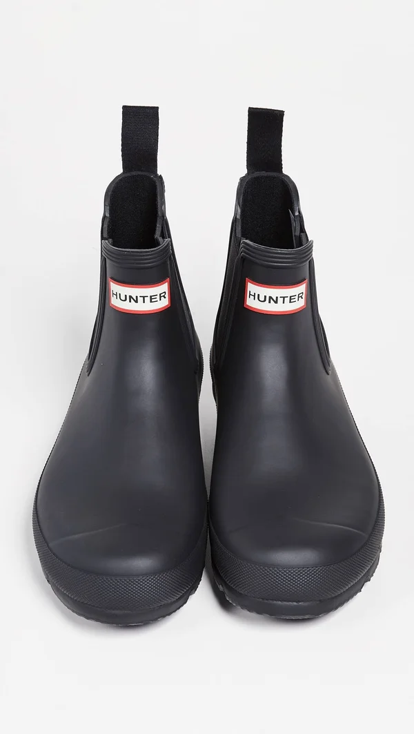 Hunter Original Chelsea Boot (Black) Men's Boots