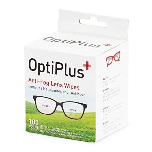 Optiplus Anti Fog Lens Wipes, Size: One Size