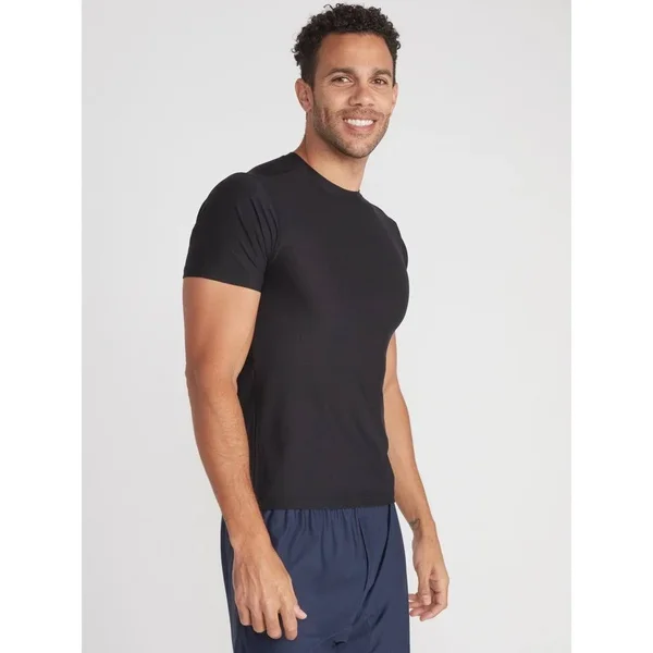 ExOfficio Men's Give-N-Go 2.0 Crew Neck T-Shirt in Black Size: 2XL