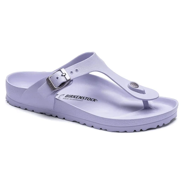 Birkenstock Gizeh Essentials Purple Fog Eva Sandals 39 R EU, Women's