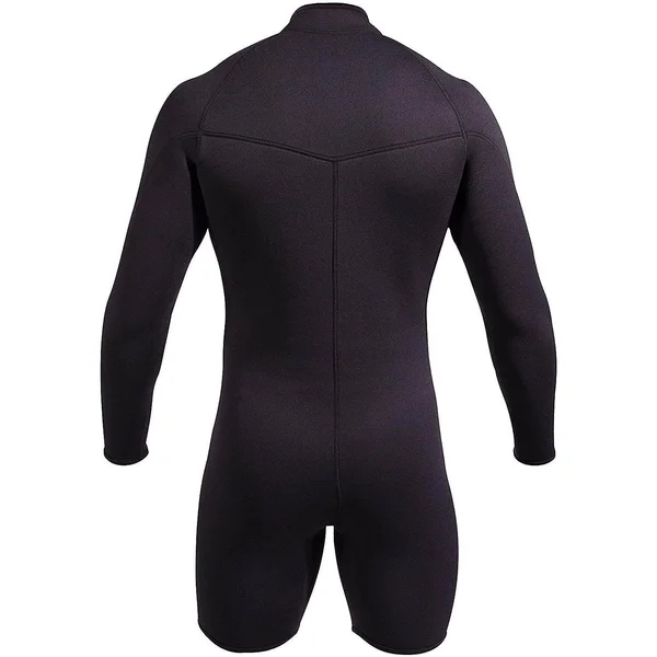 7mm Men's NeoSport Scuba Step-In Wetsuit Jacket - Black