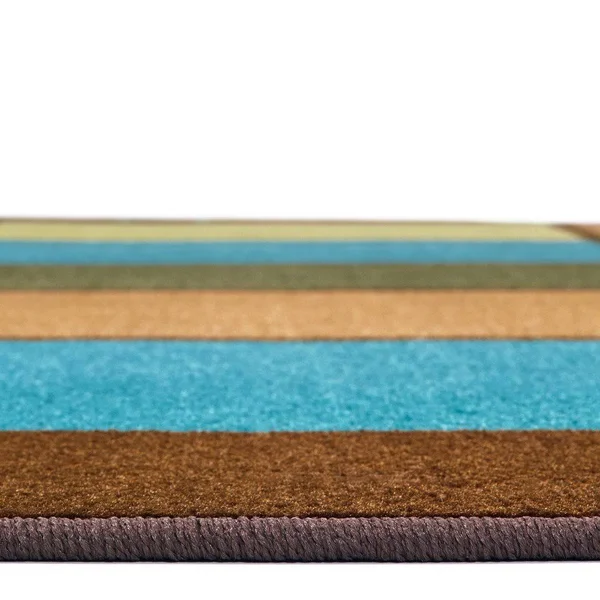 Nature&s Colors Rug - 7& 6x22 x 12& Carpets for Kids