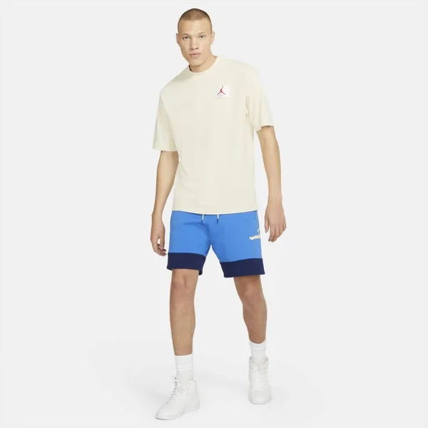 Jordan Men's Jumpman Air Fleece Basketball Shorts - XXL, Blue