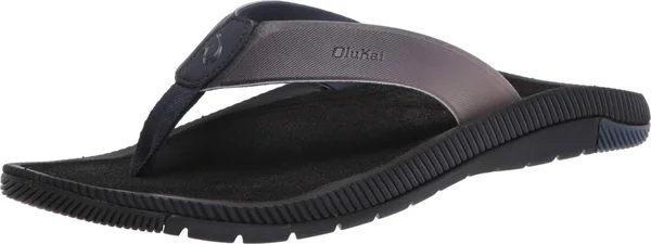 Olukai Welo (Trench Blue/Black) Men's Sandals