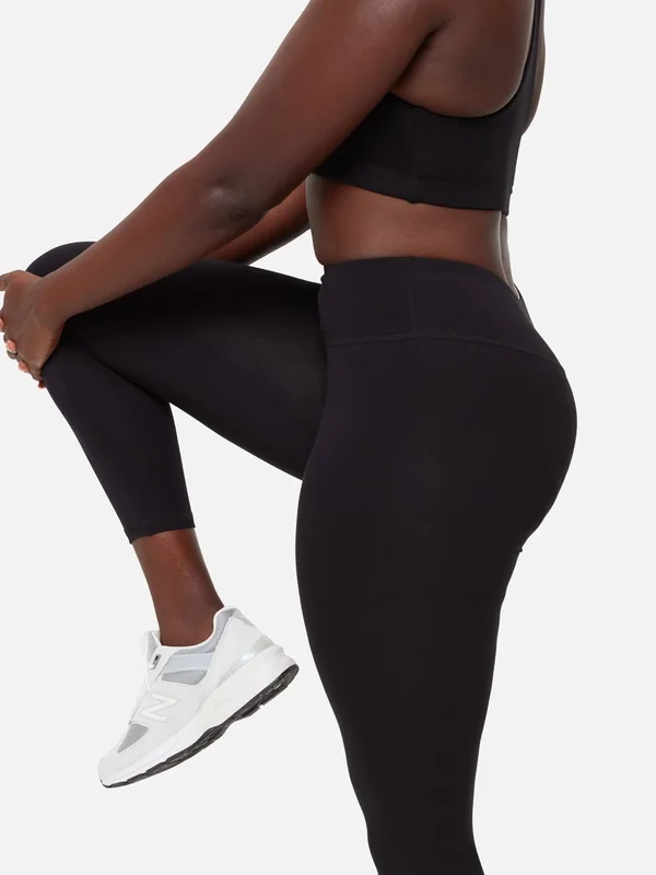 Organic Stretch Legging Jet Black - 2x