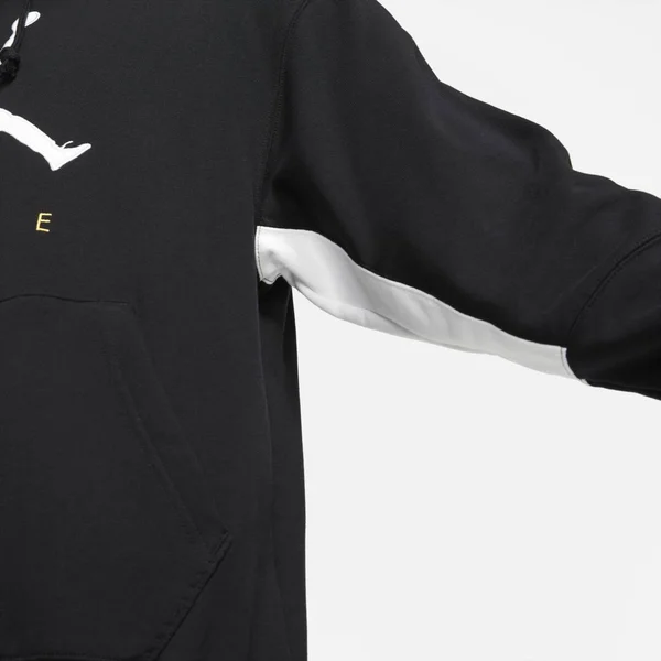 Jordan Jumpman Fleece Pullover Hoodie - Mens - Black/White/Black - Size 3XL