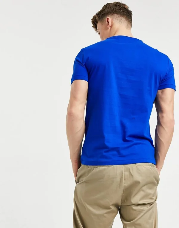 T-Shirt Polo Ralph Lauren Custom Fit Blue Man - XL