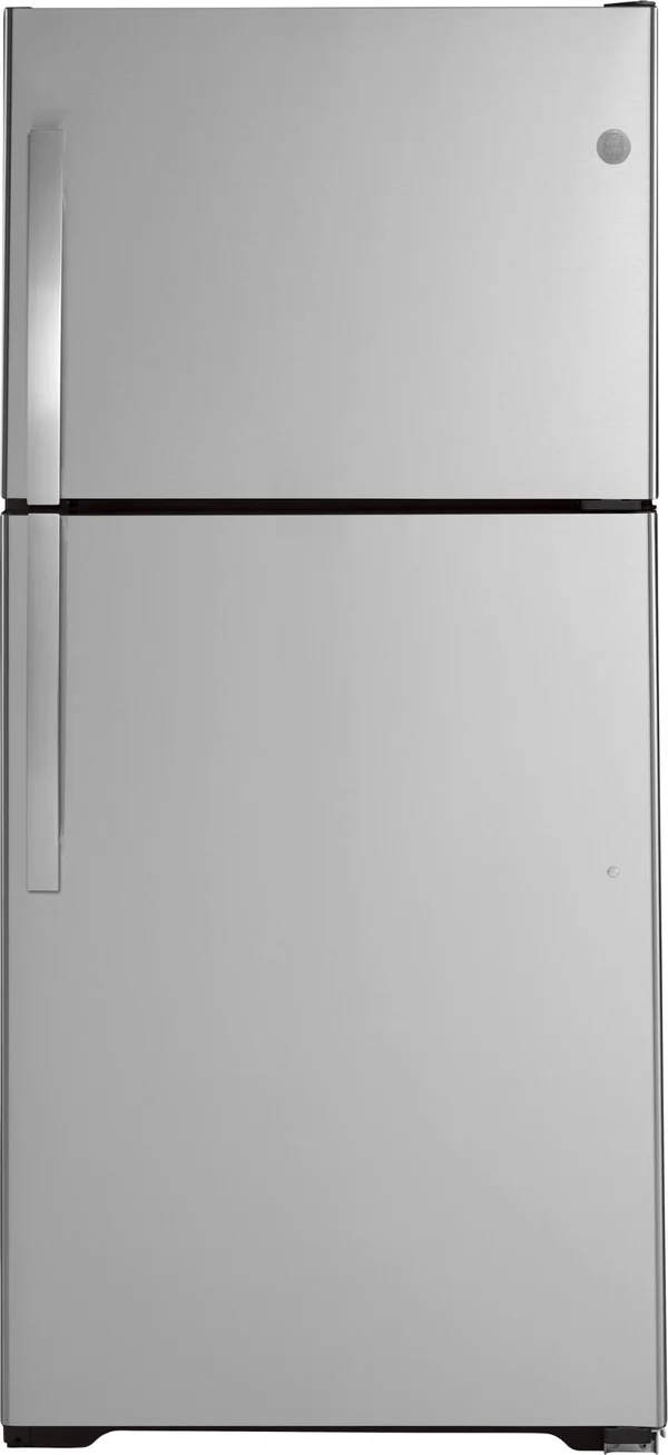 GE 21.9 cu.ft. Stainless Steel Top Freezer Refrigerator- GTS22KSNRSS