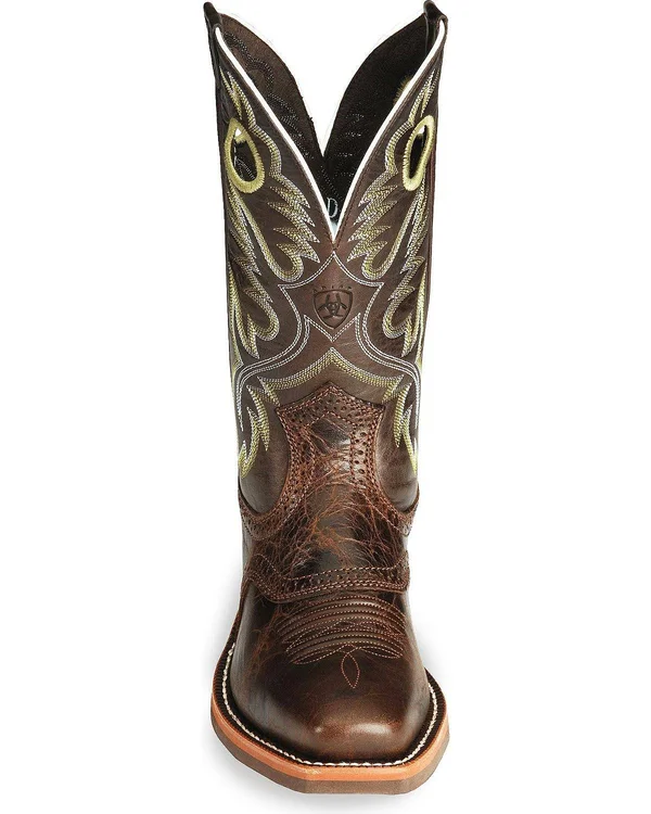 Ariat Men's Heritage Roughstock Western Boots - Brown