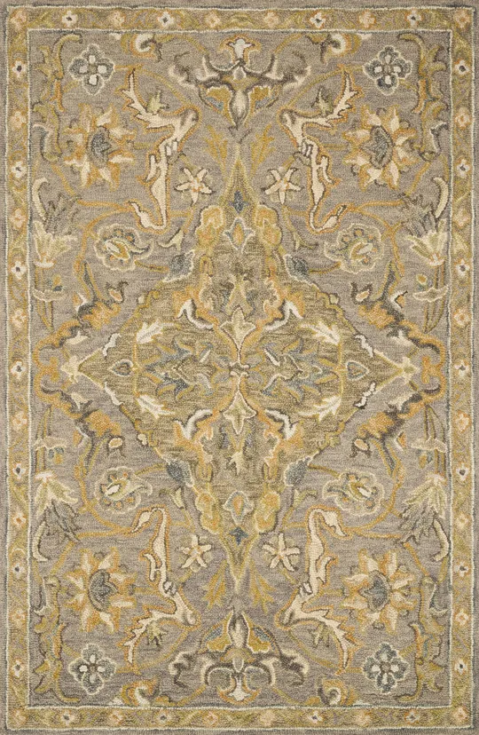 Loloi Victoria VK-04 7&9x22 x 9&9x22 Grey - Multi Area Rug