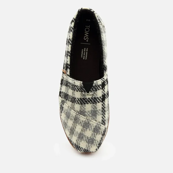 Toms Alpargata Slip-On Pumps - Black - Loafers