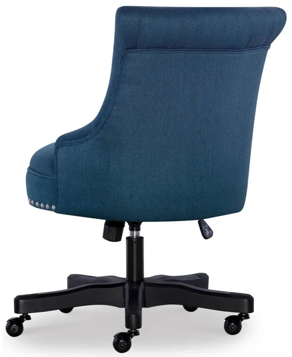Linon Home Decor Hollyn Office Chair - Blue