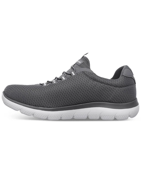 Skechers Men's Summits Sneakers, Charcoal, 8.5