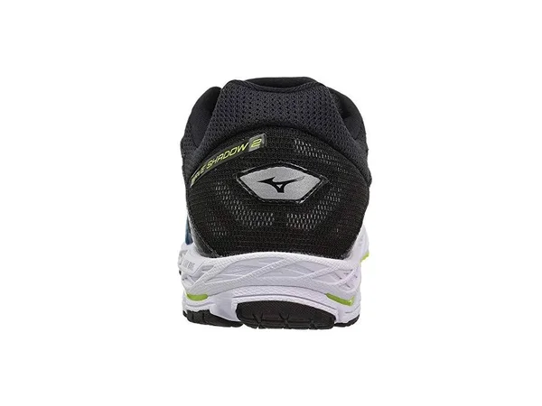 Mizuno Wave Shadow 2 Men's Running Shoes, Blue/Yellow, Size: 8.5