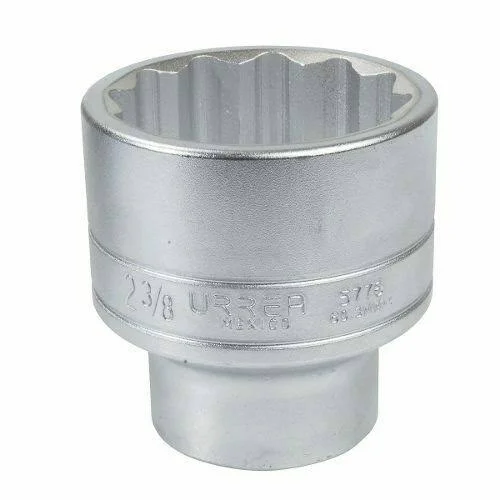 Urrea 5788 1-Inch Drive 12-Point 2-3/4-Inch Chrome Socket