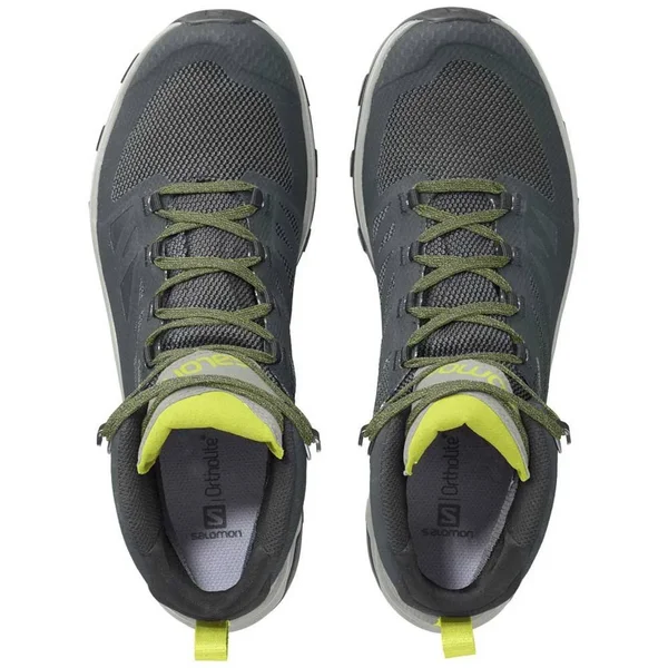 Salomon Men's Outline Mid GTX Hiking Boots Green 7.5