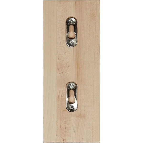 Ekena Millwork CORW05X06X12DIRO 4 3/4x22W x 6x22D x 12x22H Diane Recessed Wood Corbel - Red Oak