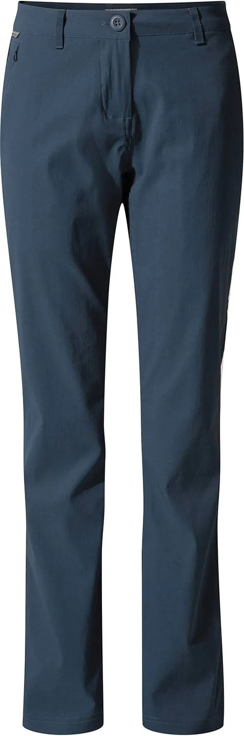 Craghoppers Womens Kiwi Pro II Trousers Loch Blue