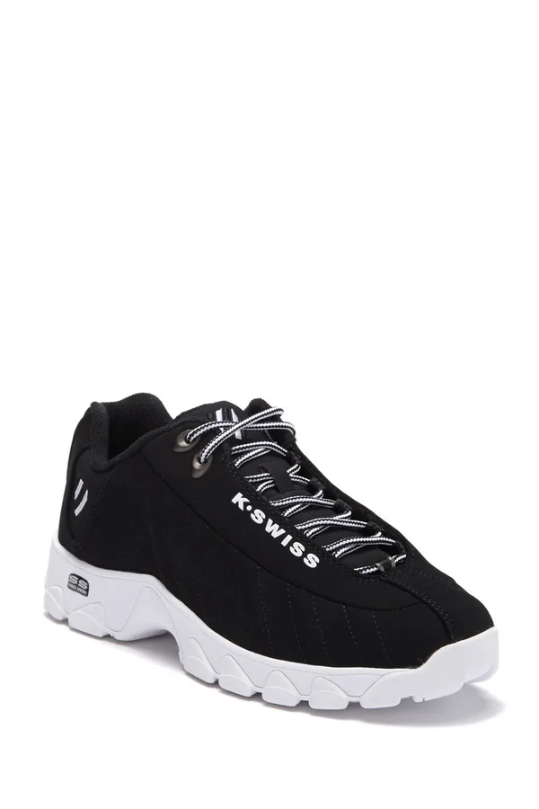 K-Swiss Men's St329 CMF - Size: 12, Black/White/Black