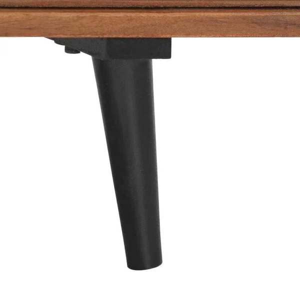vidaXL TV Cabinet 55x22x11.8x22x15.7x22 Solid Acacia Wood, 247682, 140 x 30 x 40 cm
