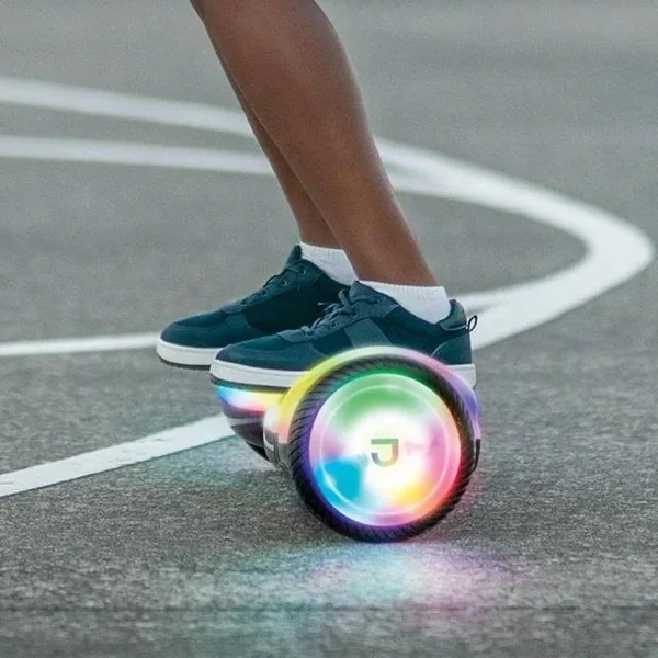 Jetson Plasma Black Hoverboard - Size: 23 inch x 7.3 inch x 7 inch