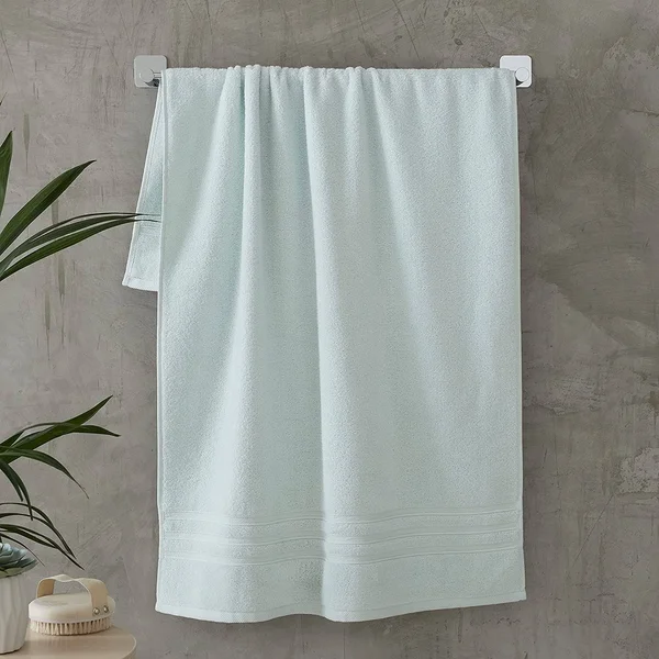 Catherine Lansfield Zero Twist Bath Towel Duck Egg