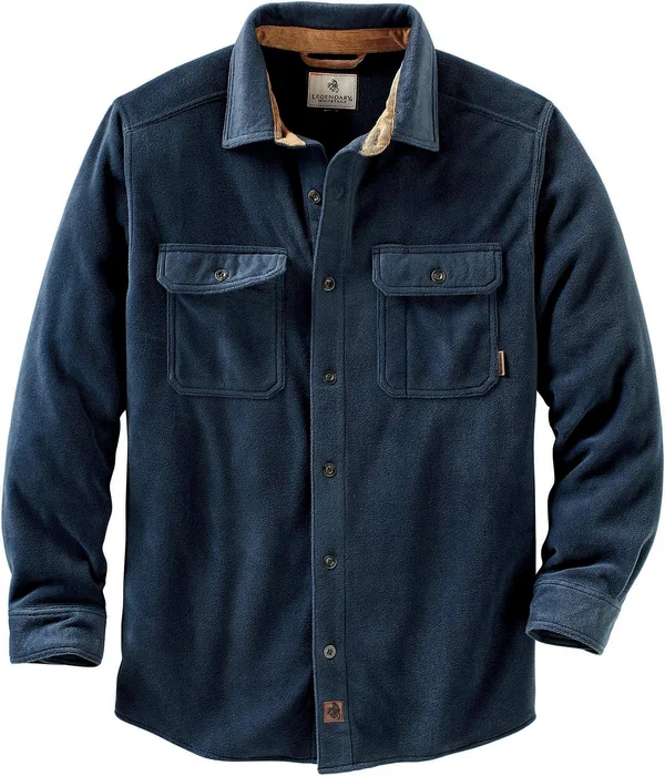 Legendary Whitetails Men's Navigator Fleece Button Up Shirt