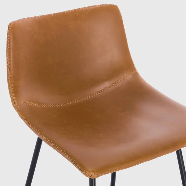 Set of 2 24x22 Phillip Counter Height Barstool Tan - Poly & Bark