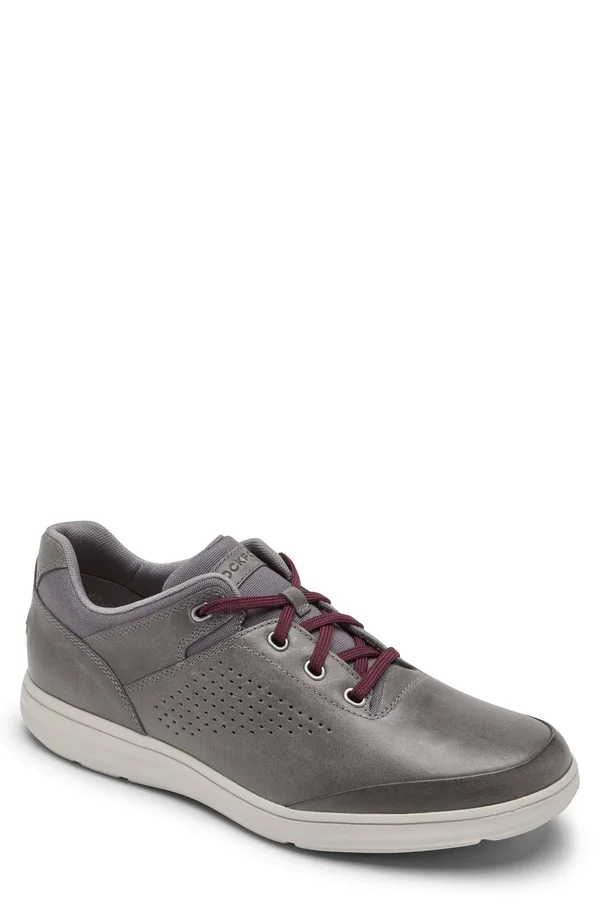 Men's Rockport Zaden Ubal Sneaker - Size 14 M - Grey