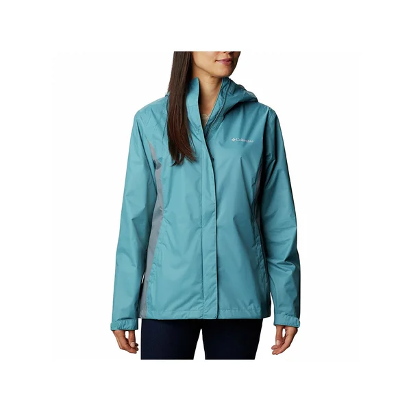 Women's Columbia Arcadia II Hooded Packable Jacket, Size: Large, Brt Blue