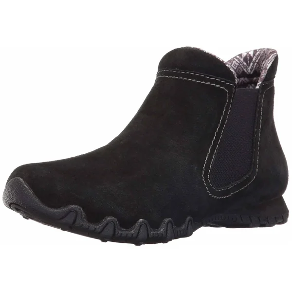 Skechers Women's Relaxed Fit Bikers Londoner Bootie, Size: 5.5, Black