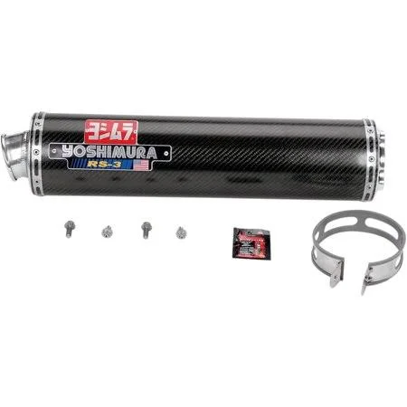 Yoshimura 1115452 RS-3 Bolt-On Carbon Fiber