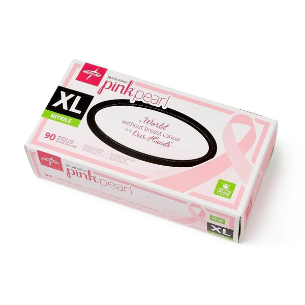 Generation Pink Pearl Nitrile Exam Gloves - Pink, Large