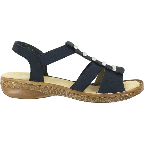 Women's Rieker 62850-14 Regina 50 Blue Synthetic Size 36 Medium