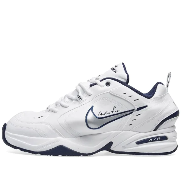Nike x Martine Rose Air Monarch IV Sneaker - Size 13.5 Women's, 12 Men's M - White