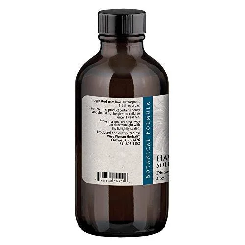 Wise Women Herbals Hawthorne Solid Extract - 8 oz bottle