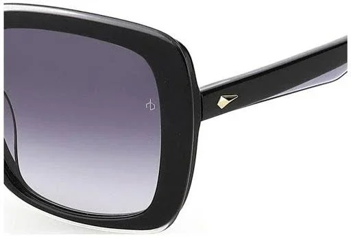 Rag & Bone Square Acetate Sunglasses - Black, Women's