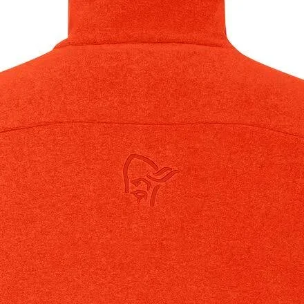 Norrona Falketind warm1 Full-Zip Fleece - Men's Pureed Pumpkin - M
