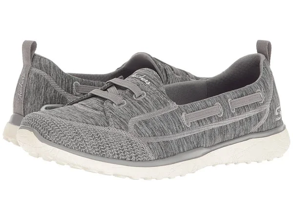 Skechers Women's Microburst Topnotch Walking Slip-On, Size: 9.5 M, Gray